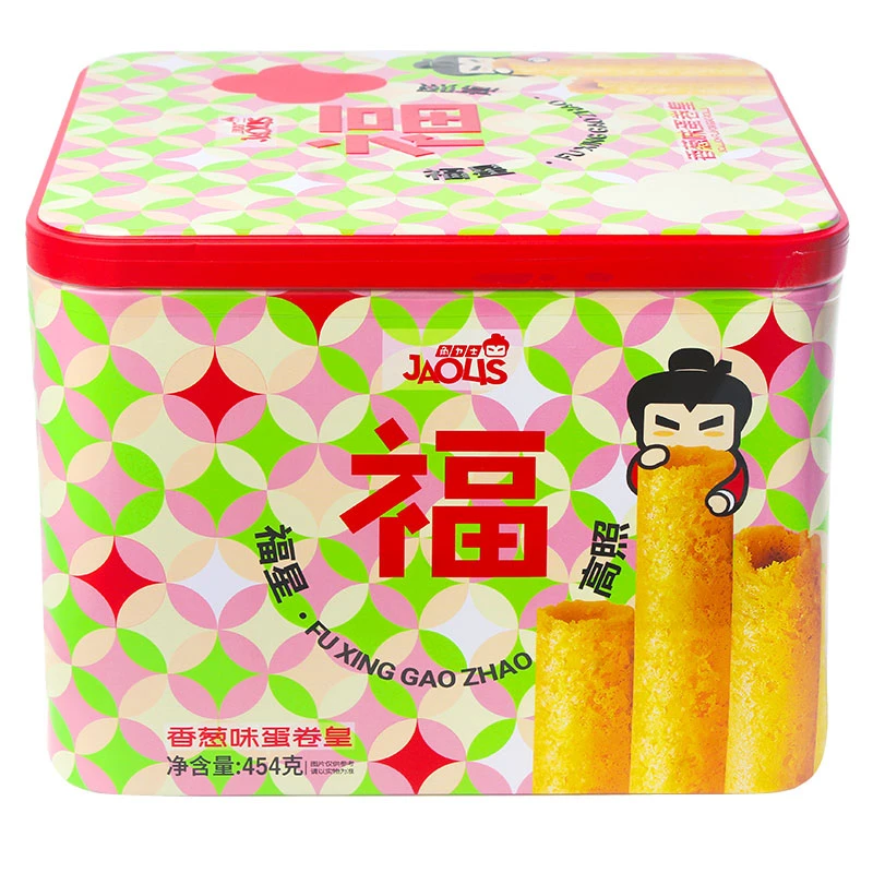 jaolis角力士蛋卷454g礼盒装饼干零食大礼包年货节送礼公司团购