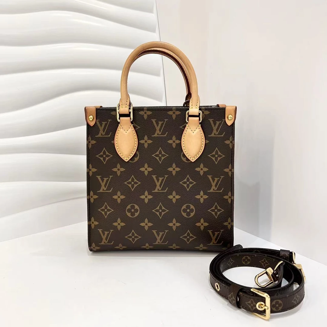 95新 LouisVuitton/路易威登 蓝总福利/老花琴谱 bb 芯片款 98新