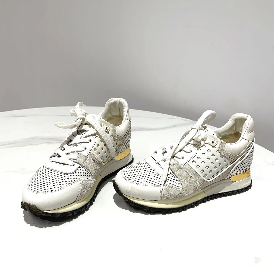 95新 LouisVuitton/路易威登 蔚蓝/低帮 运动休闲鞋 34码