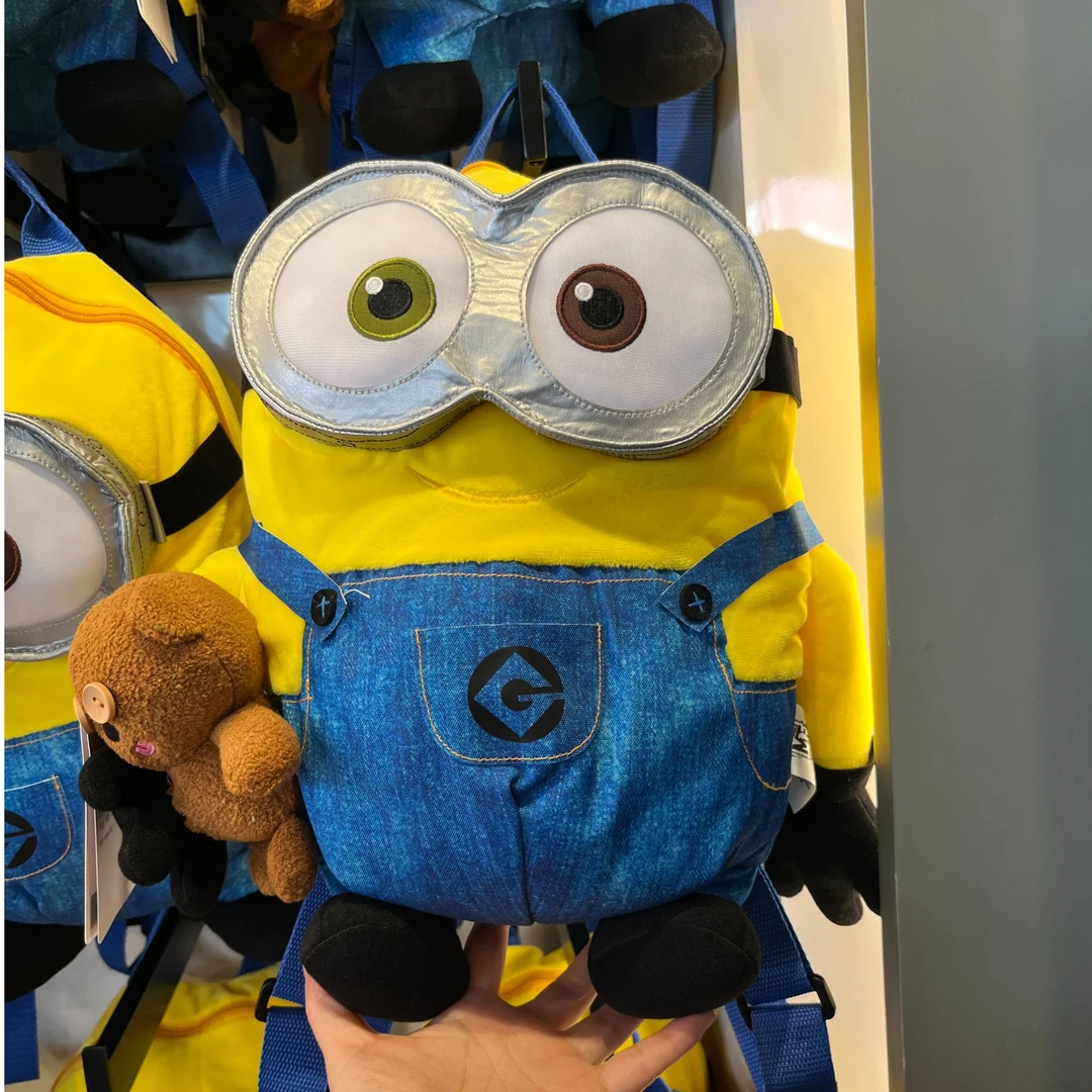 环球影城正品周边代购小黄人小熊背包双肩背