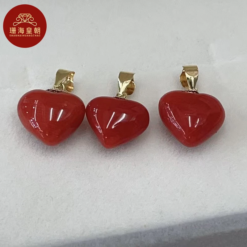 链子925银 珊海皇朝珊珊K18吊坠桃心爱心锁骨链吊坠送女友礼物