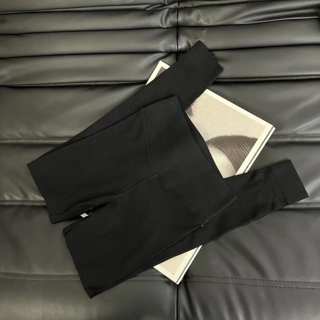 VIINS休闲显瘦外穿修身百搭不掉档高腰连九分打底裤733