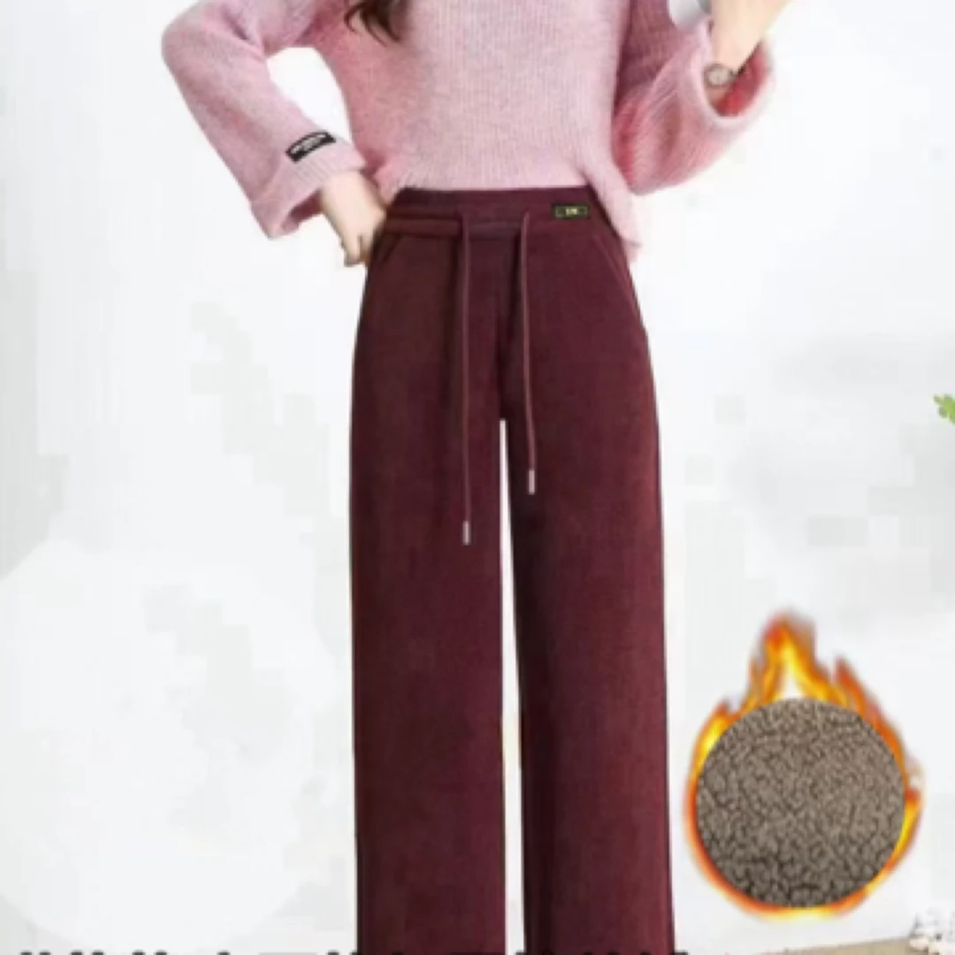 【衣彩依妃】时尚休闲长裤舒适百搭秋冬加厚