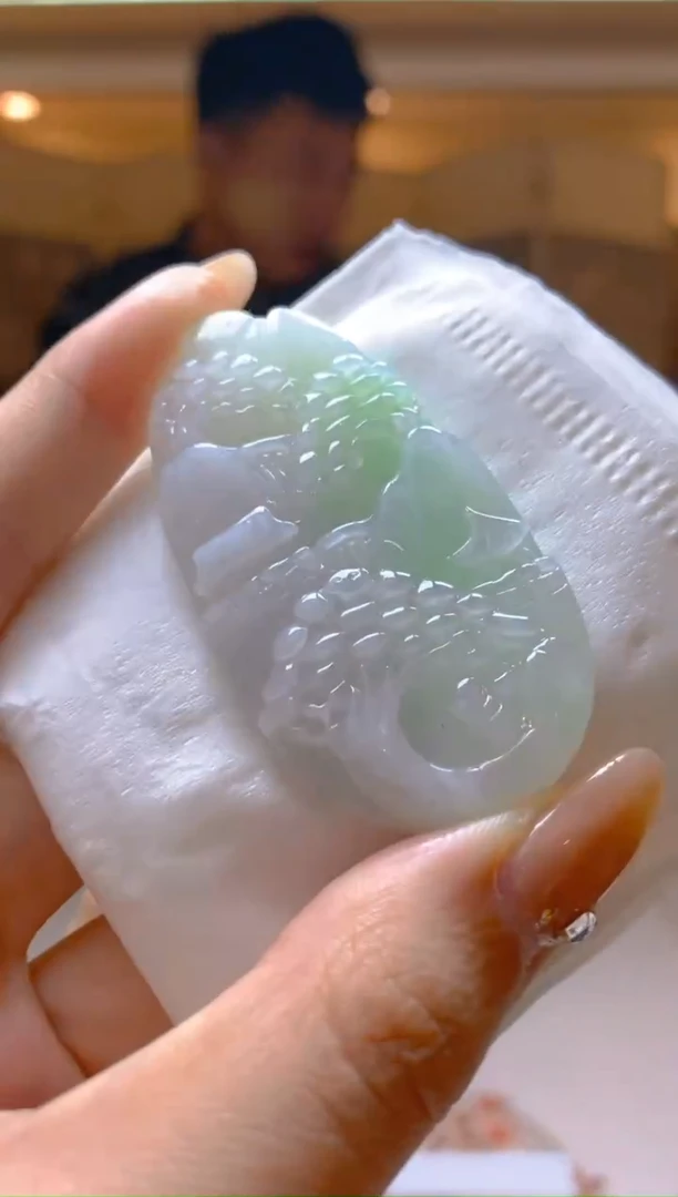 【闪购商品】定制翡翠未镶嵌4830Jw-毛货吊坠37