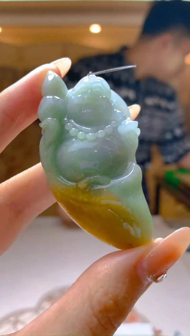 【闪购商品】定制翡翠未镶嵌4830Jw-毛货吊坠77