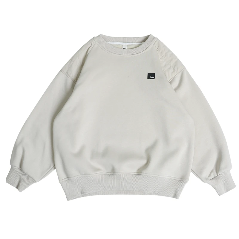 童装男童加绒卫衣秋冬2024新款儿童冬装内搭中大童冬季打底衫