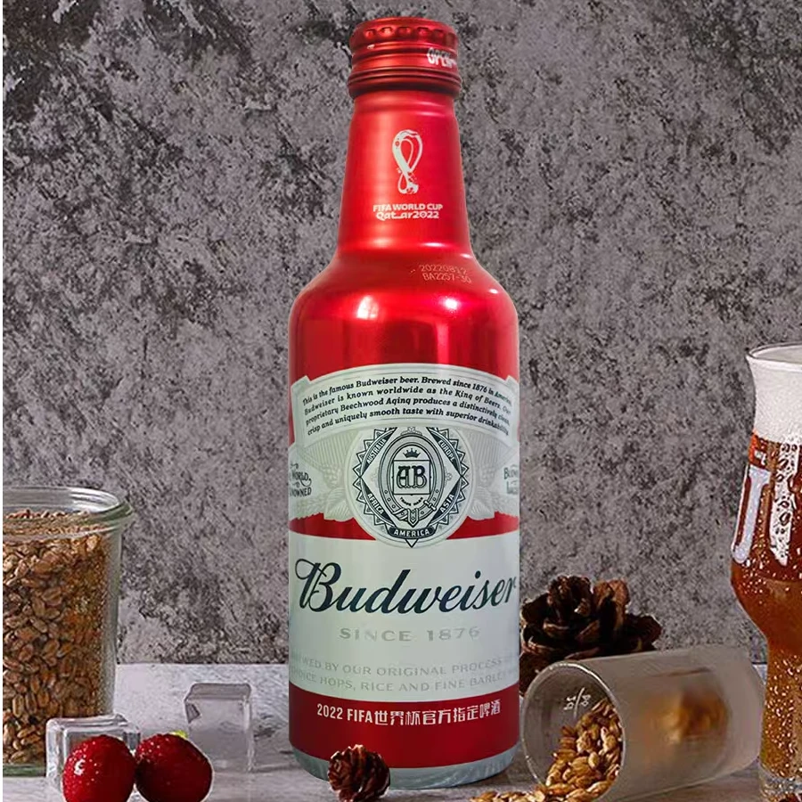 百威Budweiser酷尊铝瓶啤酒 330ml/瓶