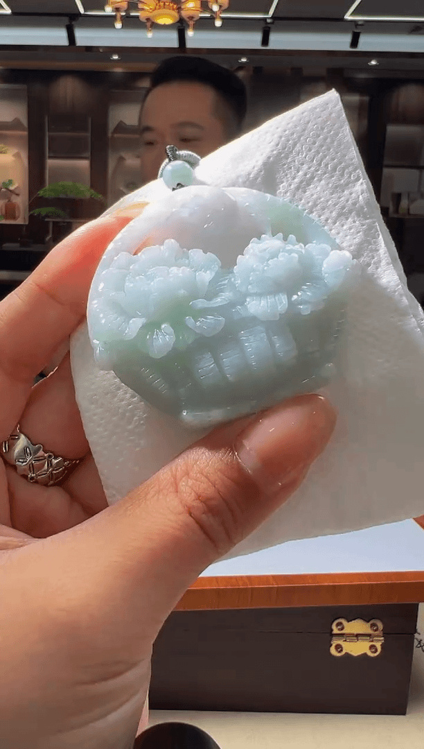 【闪购商品】翡翠颈饰未镶嵌2024-7-25-61