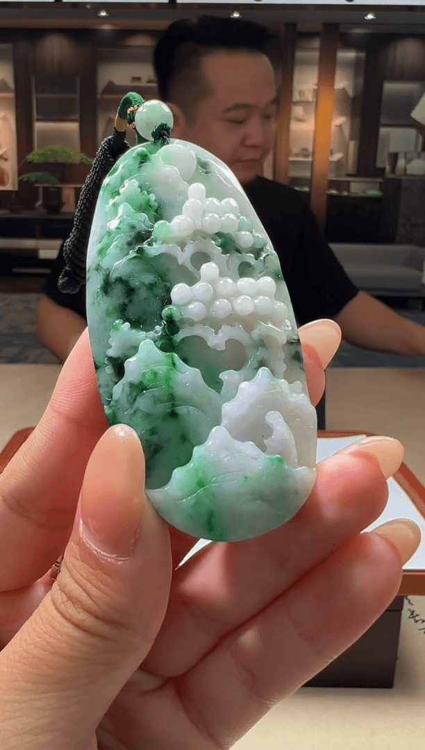 【闪购商品】翡翠颈饰未镶嵌2024-7-22-61