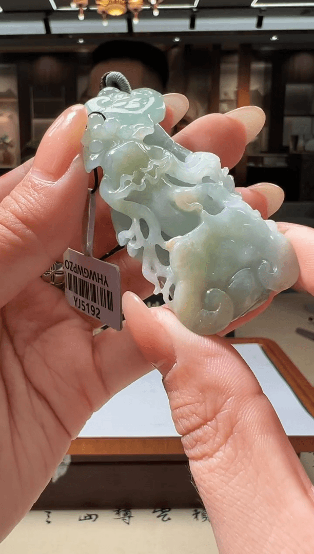 【闪购商品】翡翠颈饰未镶嵌2024-7-17-68
