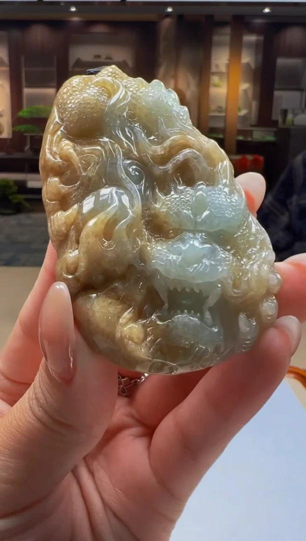 【闪购商品】翡翠颈饰未镶嵌Q2024-9-22-66