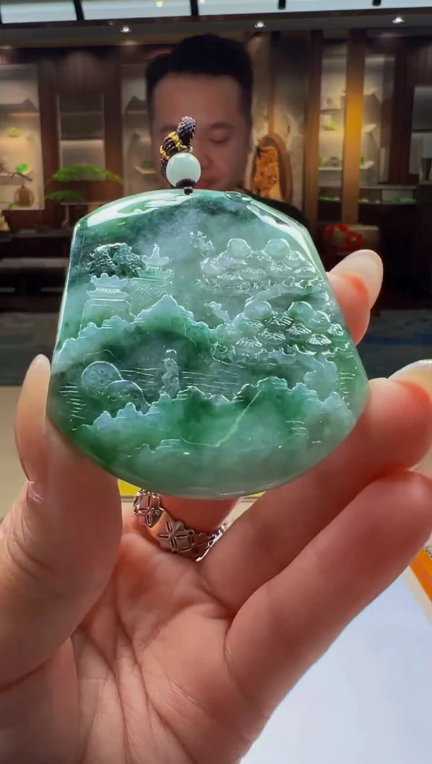 【闪购商品】定制翡翠未镶嵌Q2024-11-8-34