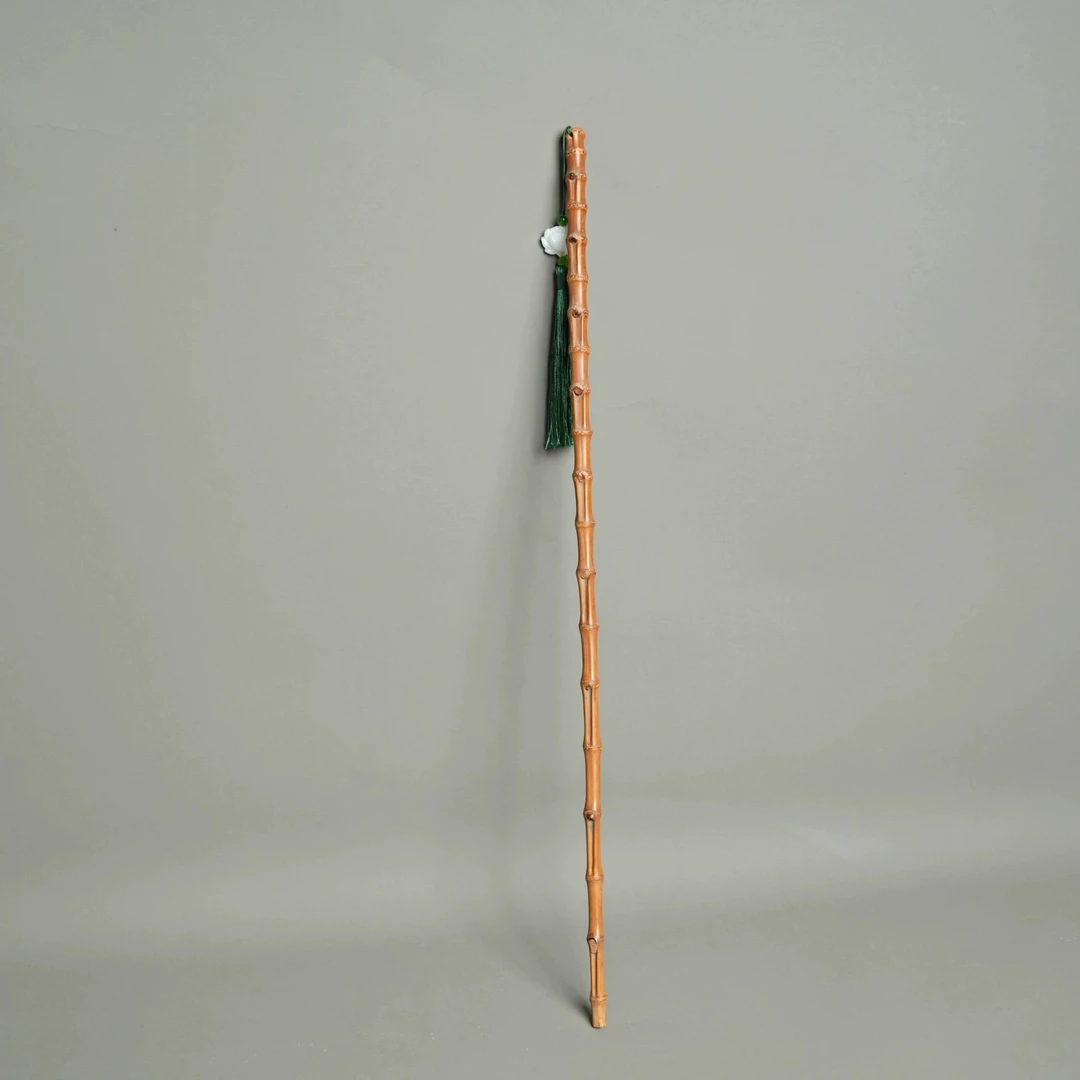竹鞭教鞭戒尺竹根条家用舞蹈教棒棍天然竹鞭把玩件教学棍指挥棒