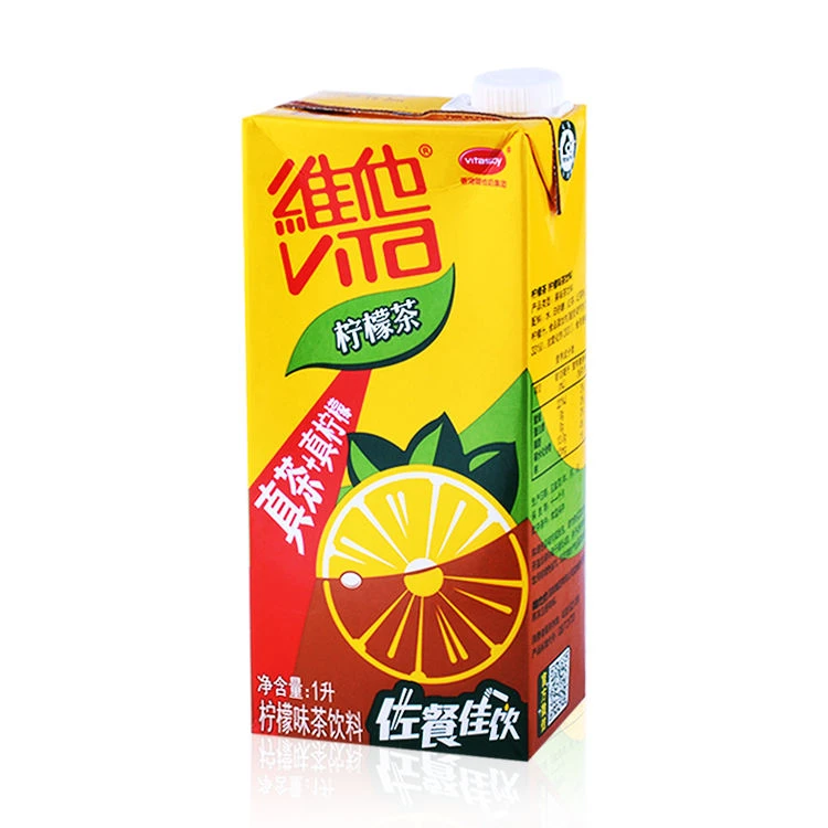 维他奶 柠檬茶饮料1L/盒