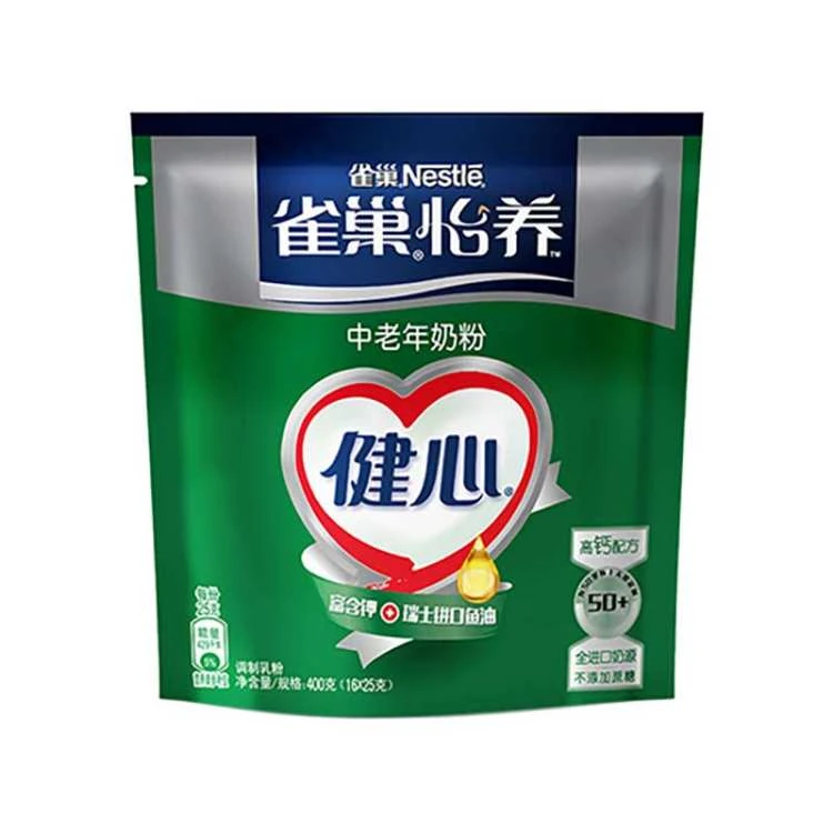雀巢 怡养健心中老年奶粉25g*16/袋