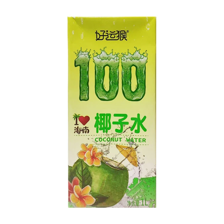 好运猴 椰子水1L/盒