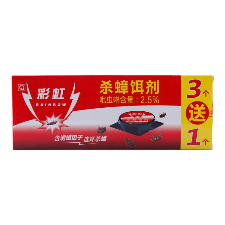 彩虹 杀蟑饵剂2.5g*4/盒