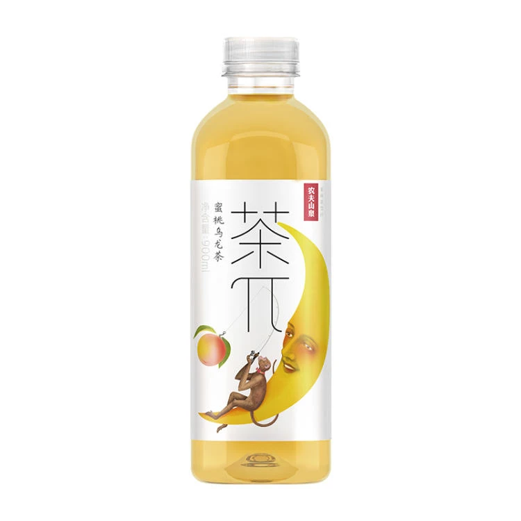 农夫山泉 茶π蜜桃乌龙茶900ml/瓶