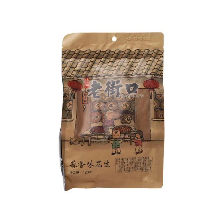 老街口 蒜香味花生420g/袋