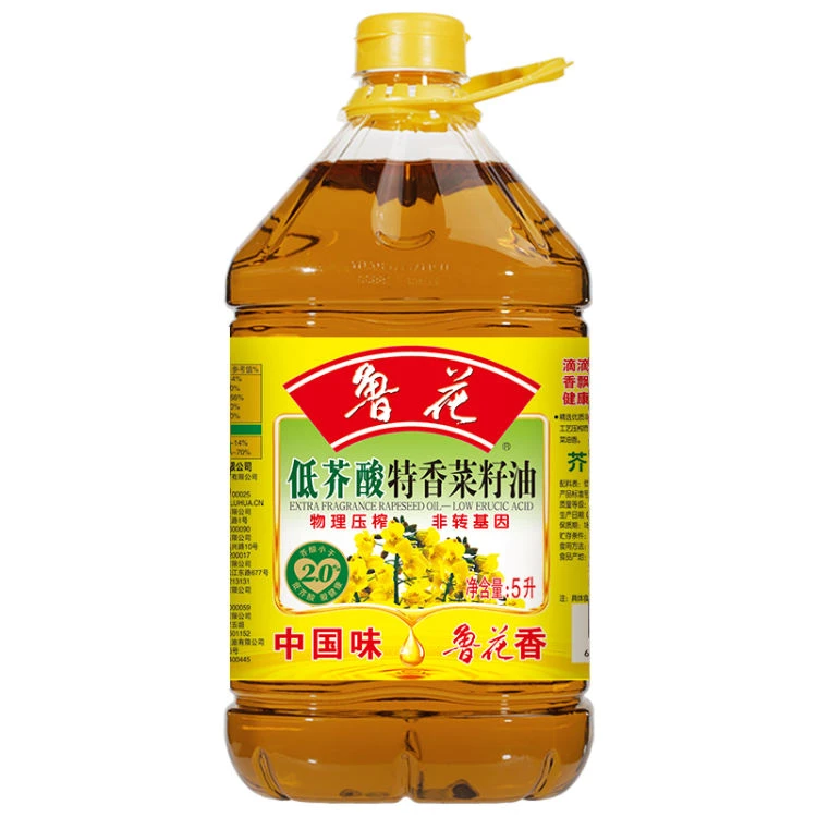 鲁花 低芥酸特香菜籽油5L/瓶