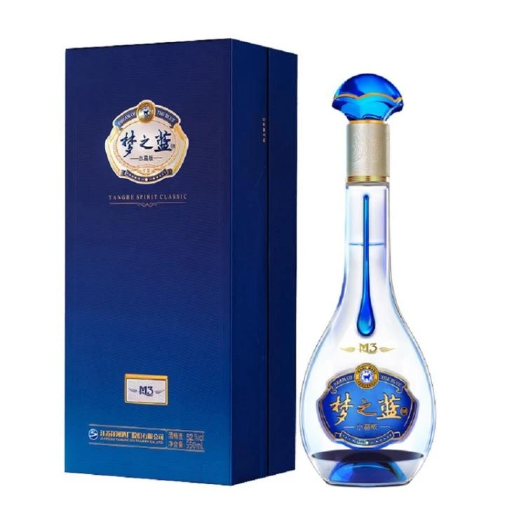 洋河 52洋河梦3#水晶瓶550ml/瓶