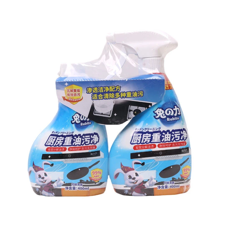 兔の力 柠檬香厨房重油污净400ml*2/组