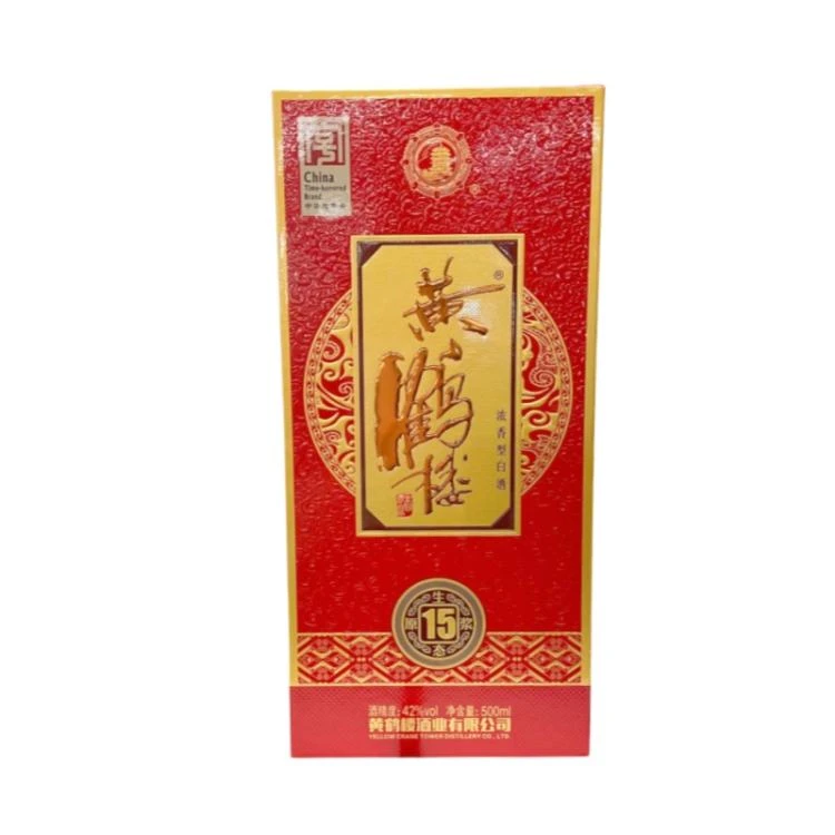 黄鹤楼 42度15年浓香型白酒500ml/瓶