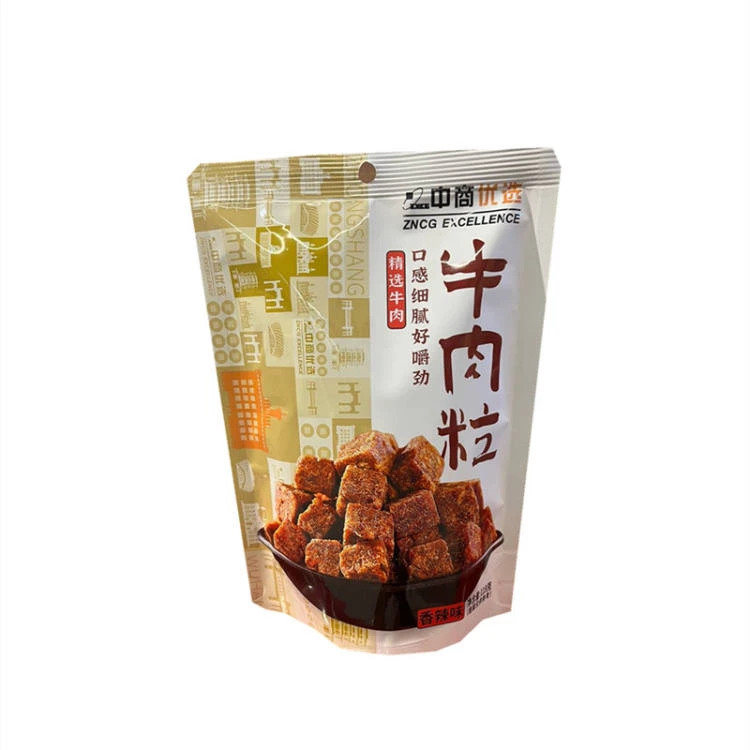 中商优选 牛肉粒（香辣味）118g/袋