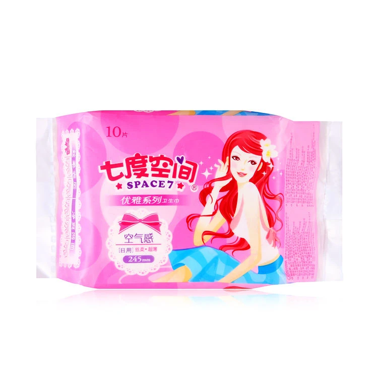 丝柔薄型A8310日用卫生巾245mm*10片/包