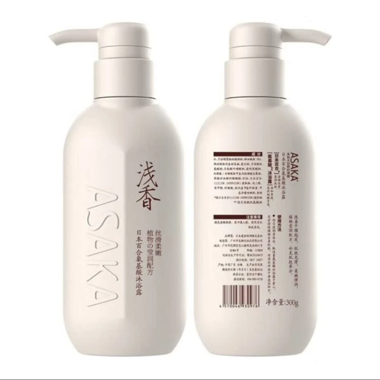 浅香 百合氨基酸沐浴露500g/瓶