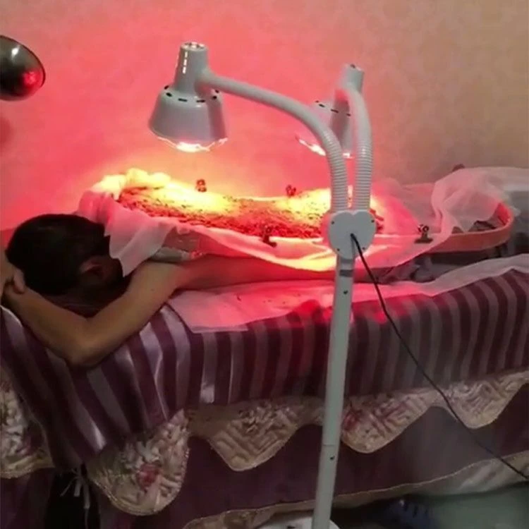 红外线理疗灯烤电烤灯理疗家用红光神灯美容院烤灯取暖红光灯泡