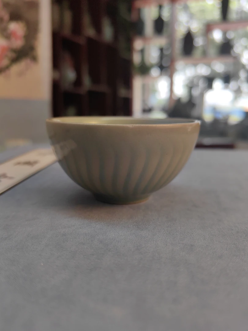汝州汝窑汝瓷，仿古小碗杯，50毫升