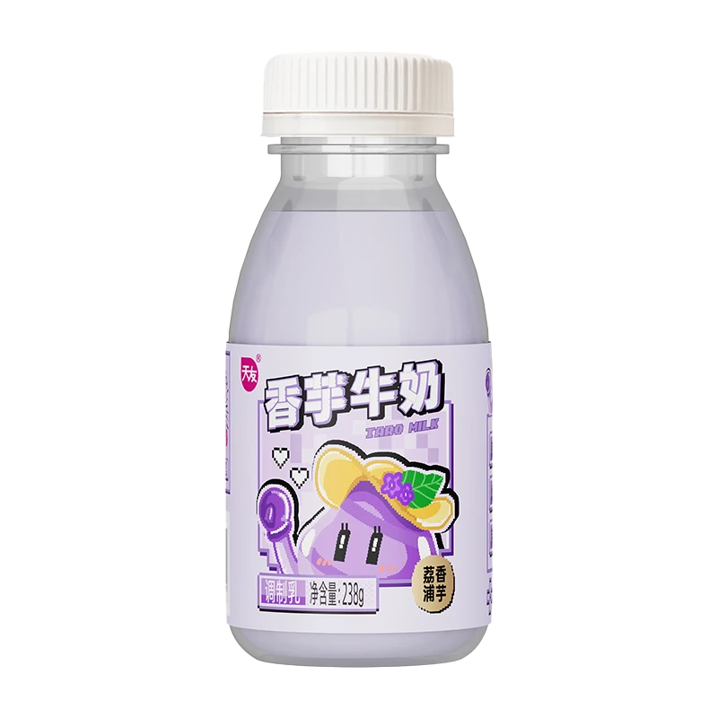 （崇州）天友香芋牛奶238g[生牛乳≥80%]100瓶（调制乳）