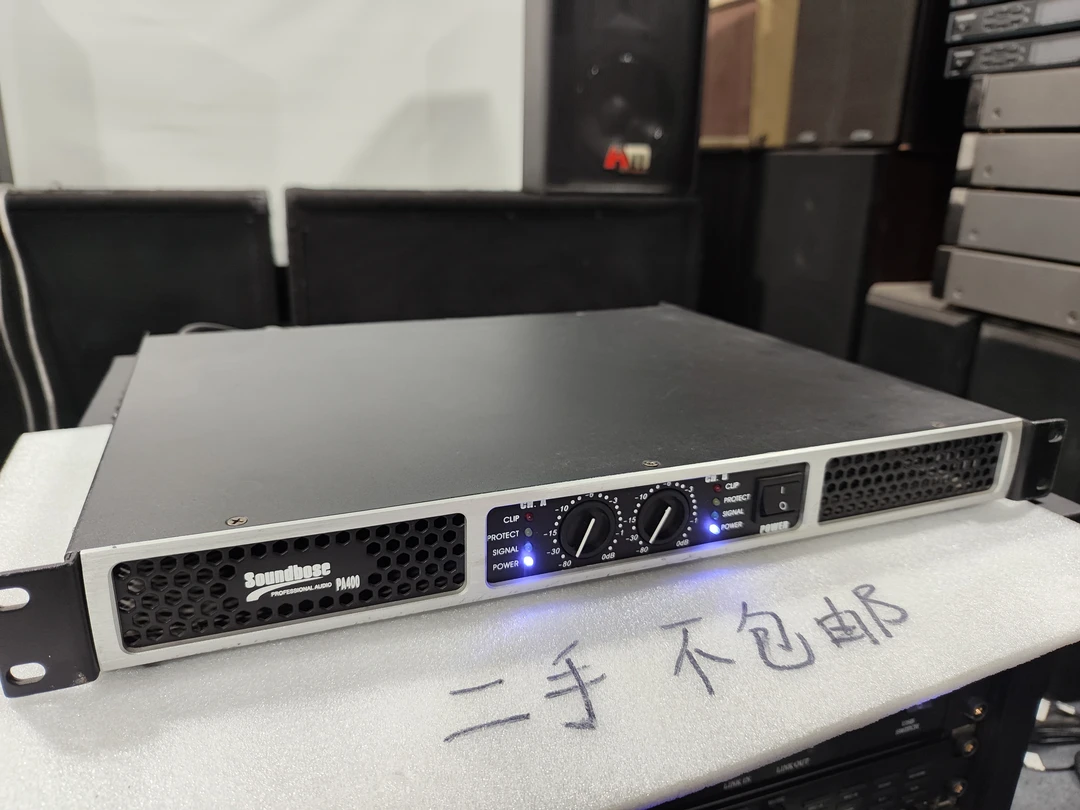9新  二手soundbase pa400功放，不包邮不支持7天