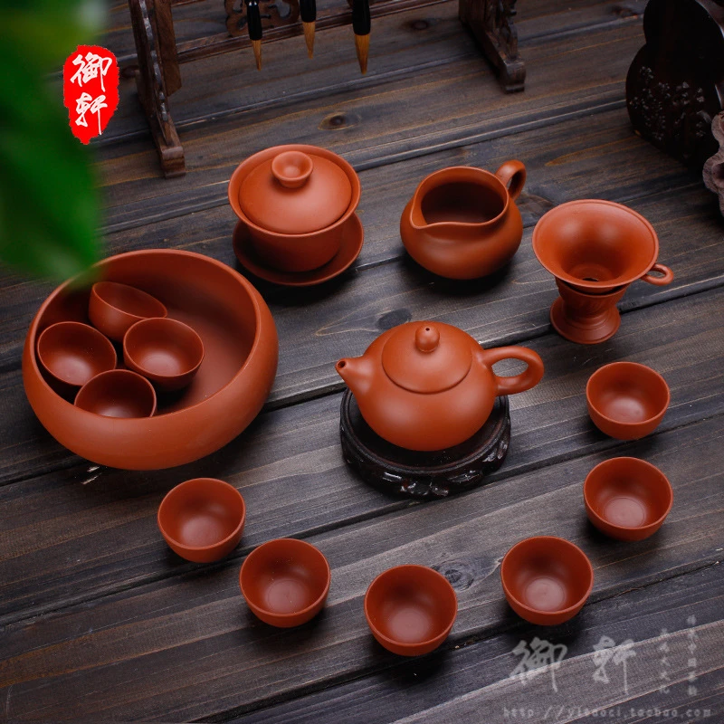 紫砂茶具套装陶瓷功夫茶具紫砂壶茶壶茶杯茶艺小家用茶道