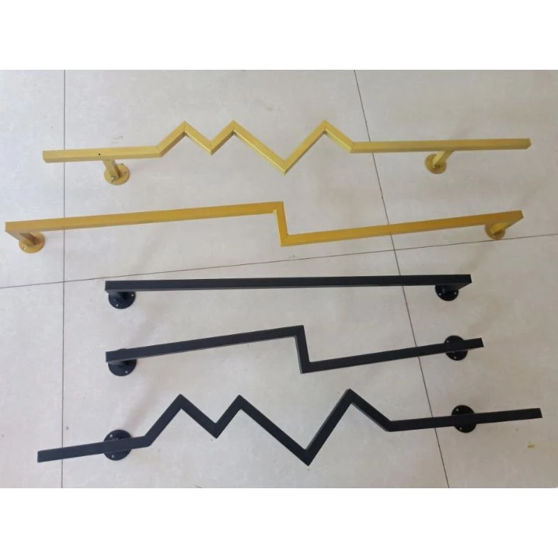 服装店女装童装货架展示架上墙正侧挂组合铁艺壁挂式衣架墙壁挂钩