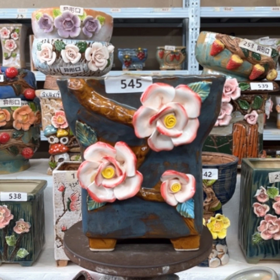 【闪购商品】紫砂花盆陶瓷制品