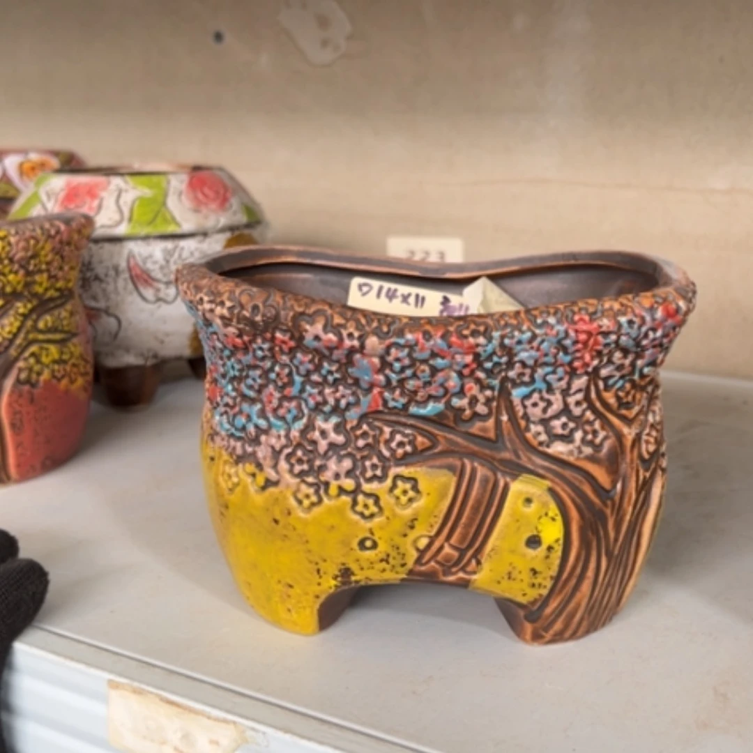 【闪购商品】紫砂花盆陶瓷制品