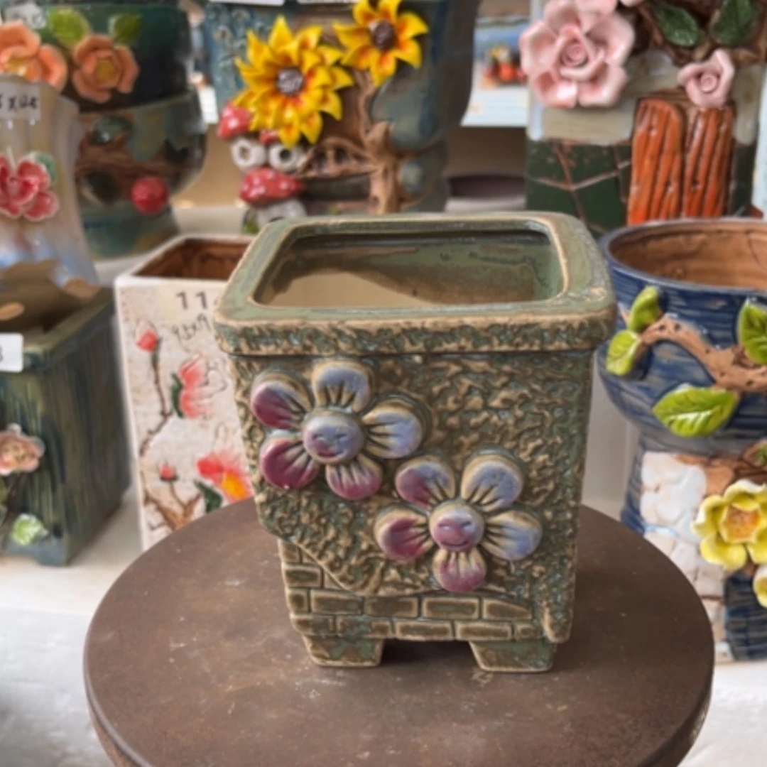 【闪购商品】紫砂花盆陶瓷制品