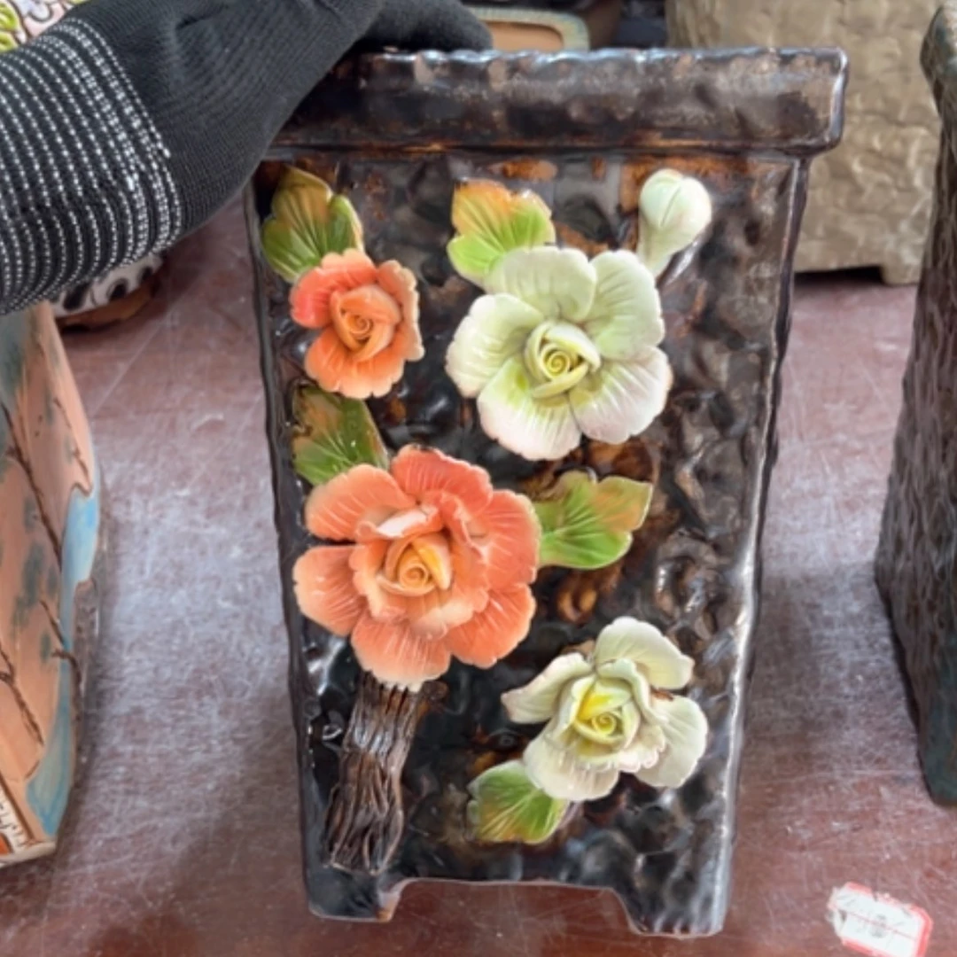 【闪购商品】紫砂花盆陶瓷制品