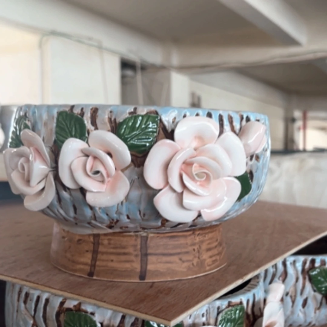 【闪购商品】紫砂花盆陶瓷制品