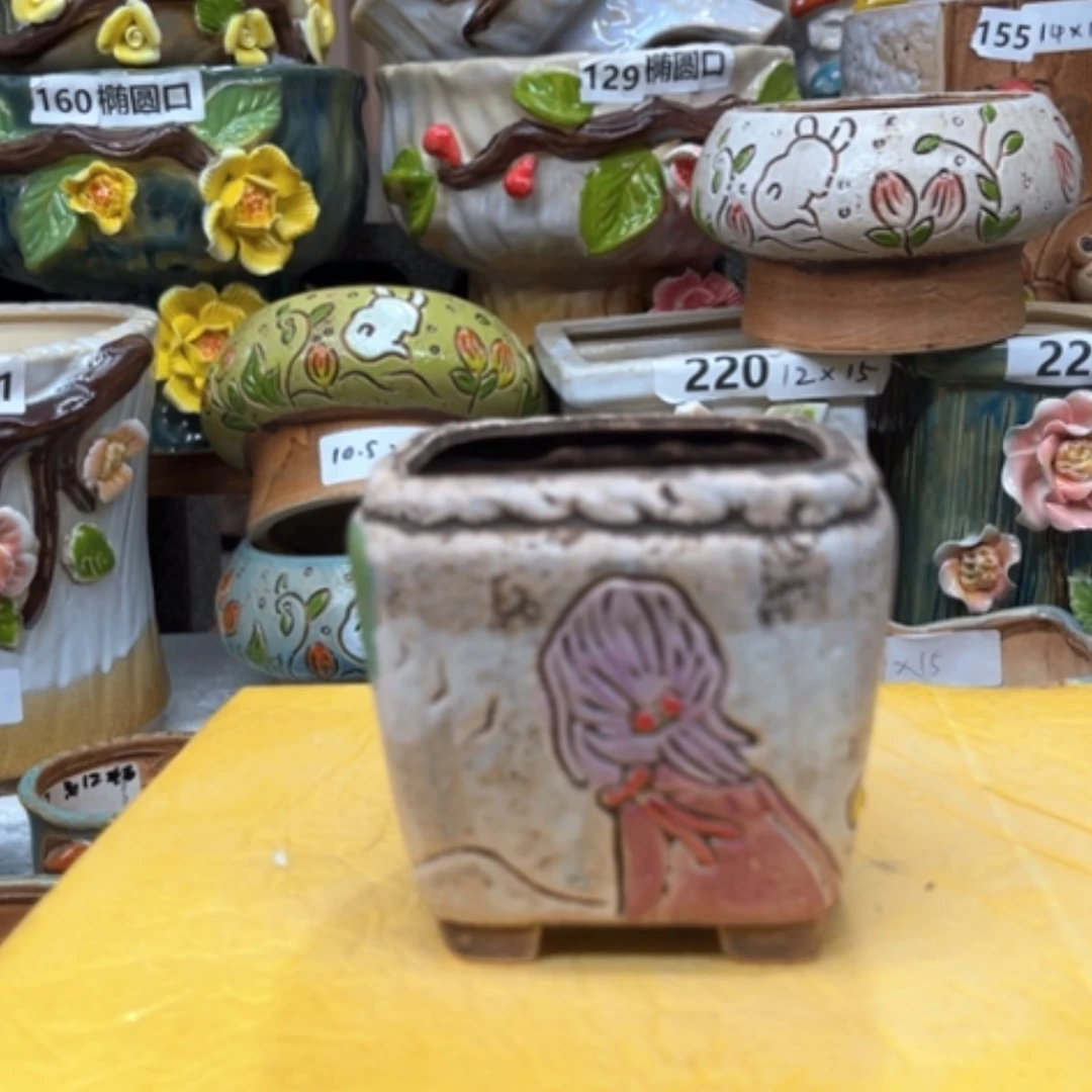 【闪购商品】紫砂花盆陶瓷制品