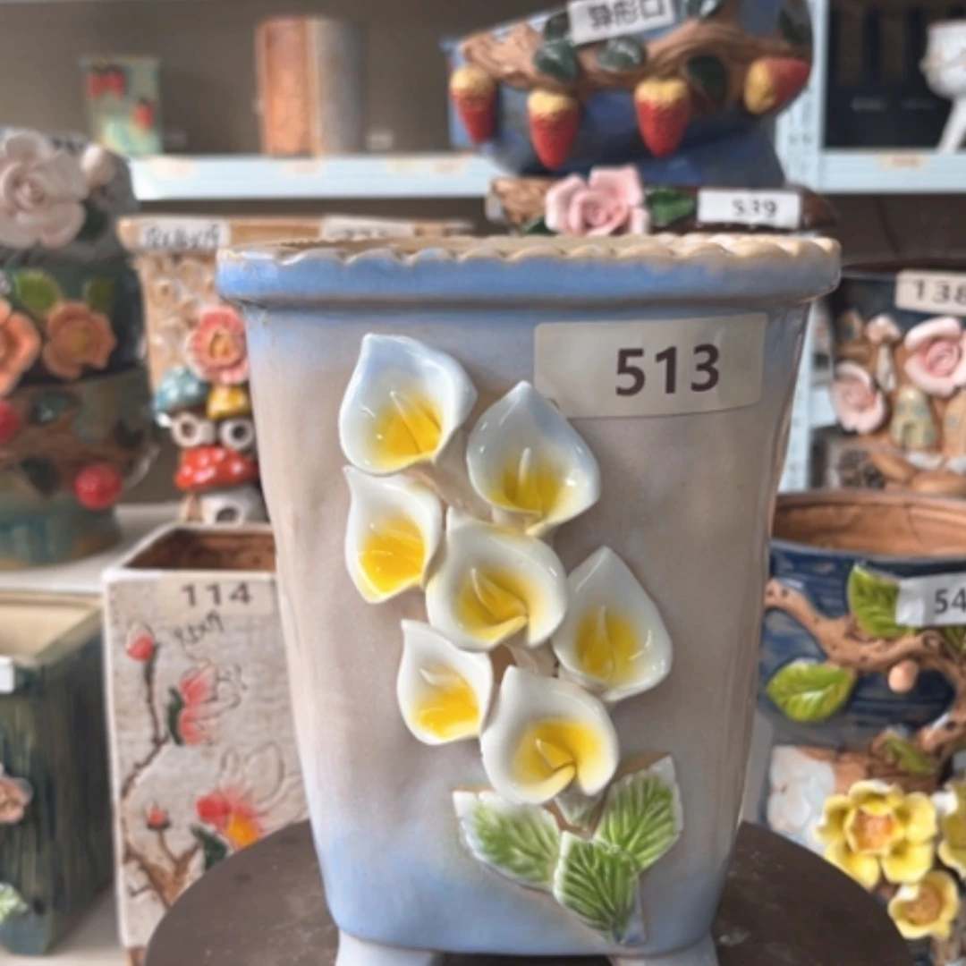 【闪购商品】紫砂花盆陶瓷制品