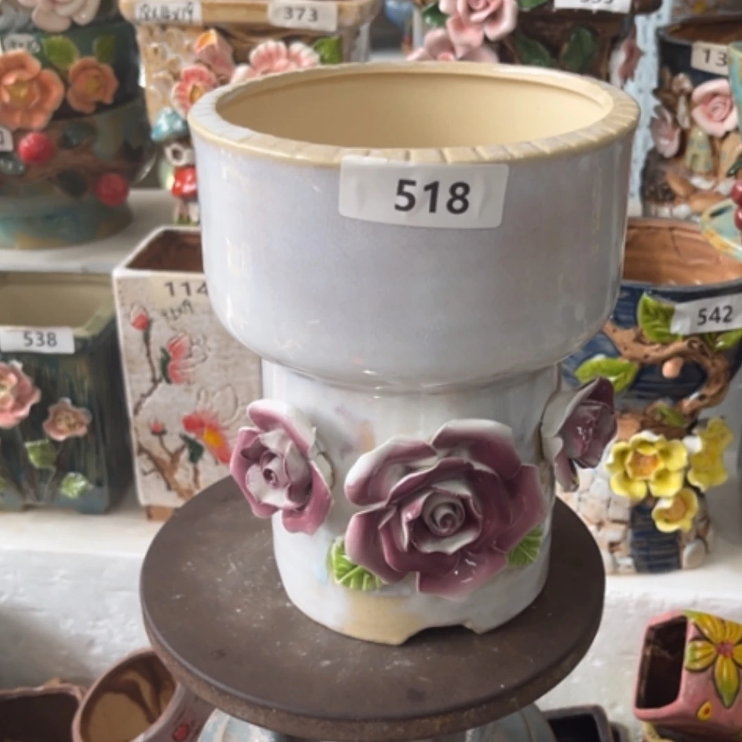 【闪购商品】紫砂花盆陶瓷制品