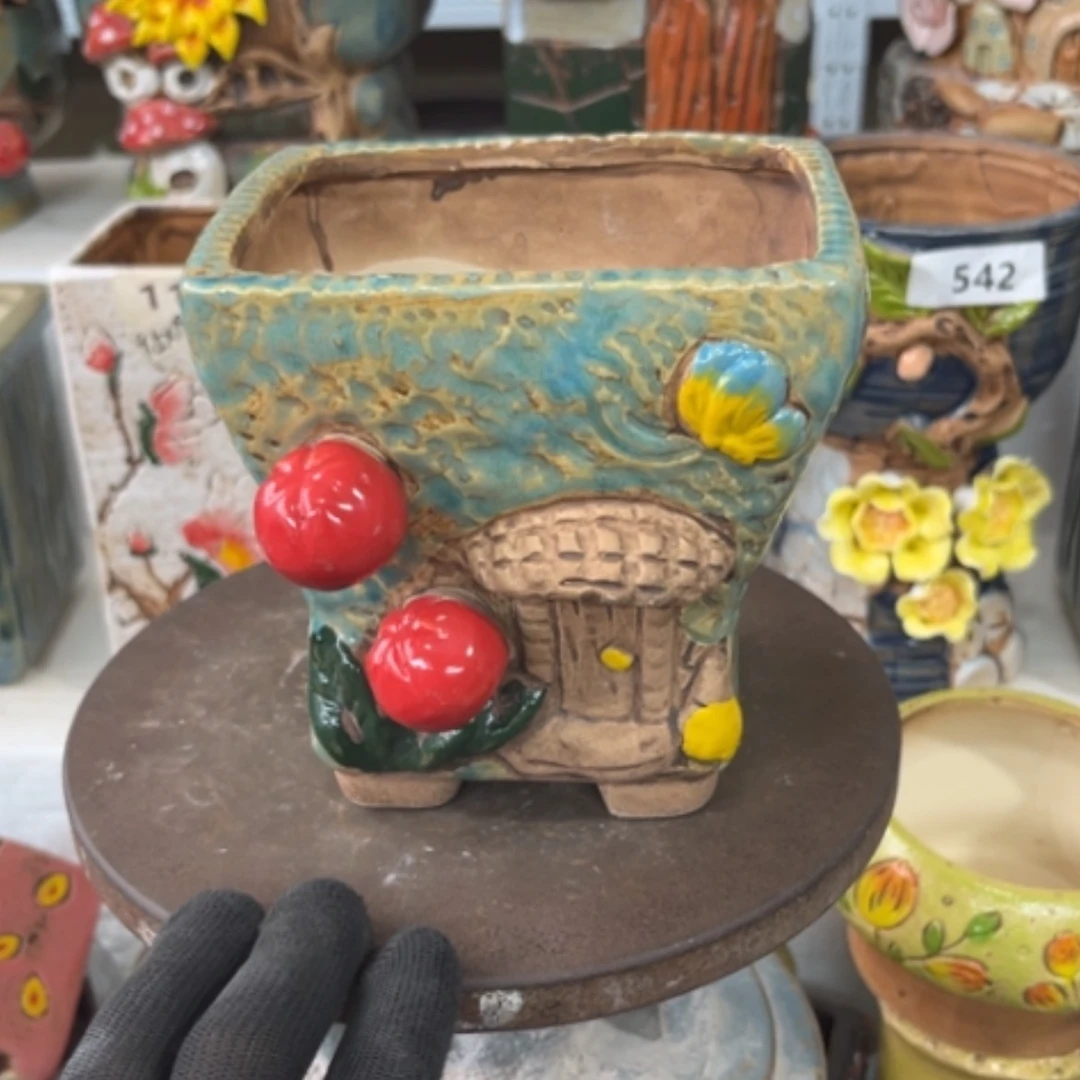 【闪购商品】紫砂花盆陶瓷制品