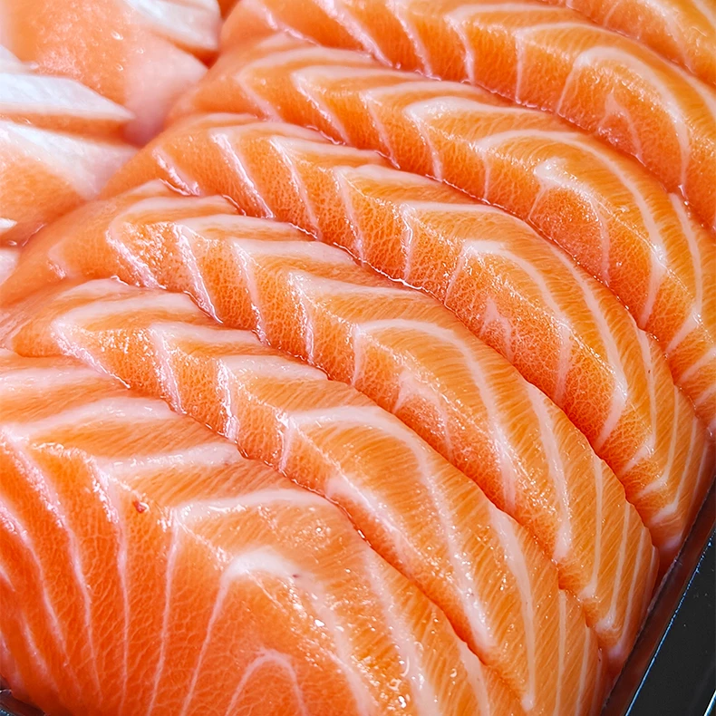 挪威新西兰进口冰鲜三文鱼中段拼盘非冷冻生鱼片日料净肉400g