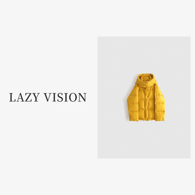 【LAZYVISION】95白鹅绒女士羽绒服ZMD-20739芽芽