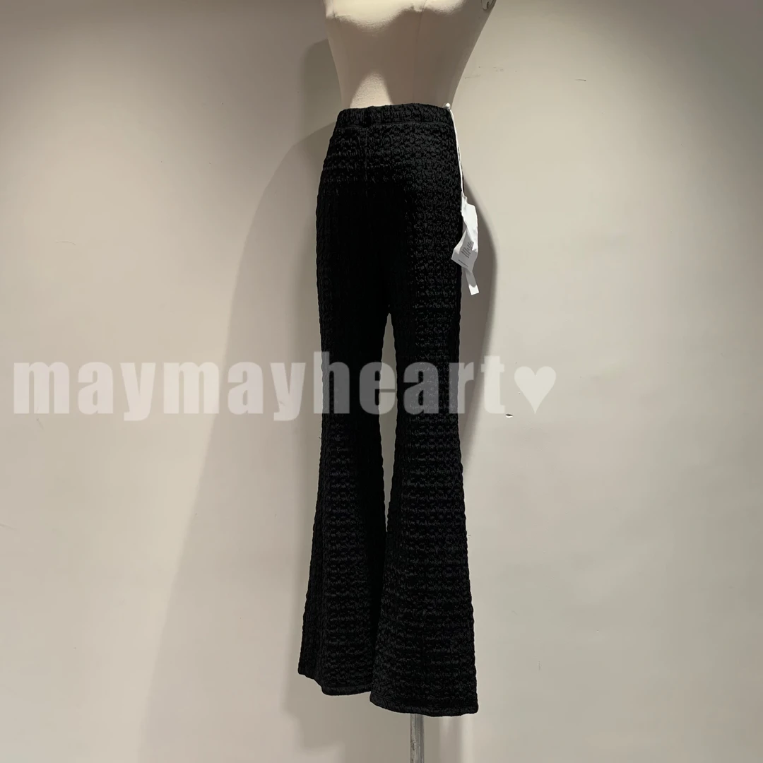 【夏款休闲裤集合】高腰直筒休闲裤松紧腰头男友风学院风韩版宽松