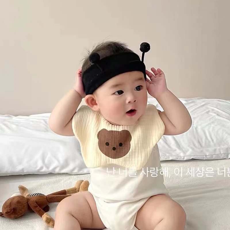 口水巾婴儿防水新生儿口水巾棉质宝宝口水巾婴幼儿口水围兜围嘴