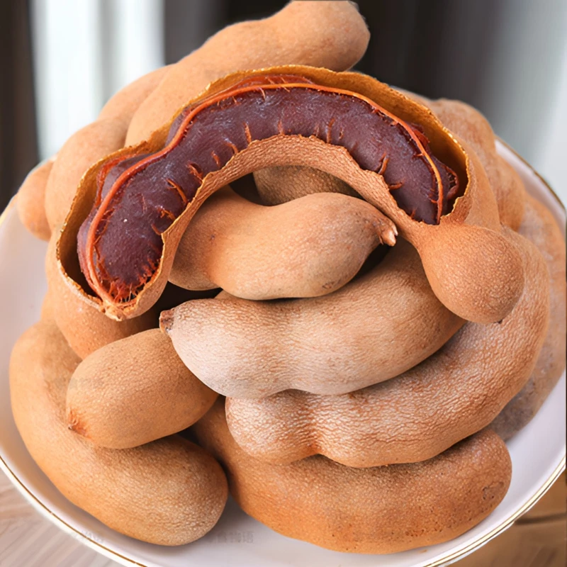 云南特产新鲜罗望子甜酸角甜角休闲孕妇零食开胃酸酸甜甜散装带壳
